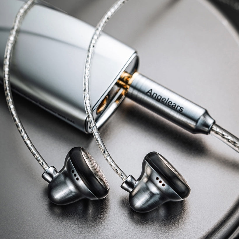 Angelear KAZA 15mm Dynamic Driver Flat In-Ear Earphones