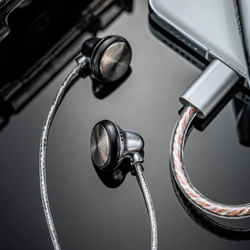 Angelear KAZA 15mm Dynamic Driver Flat In-Ear Earphones