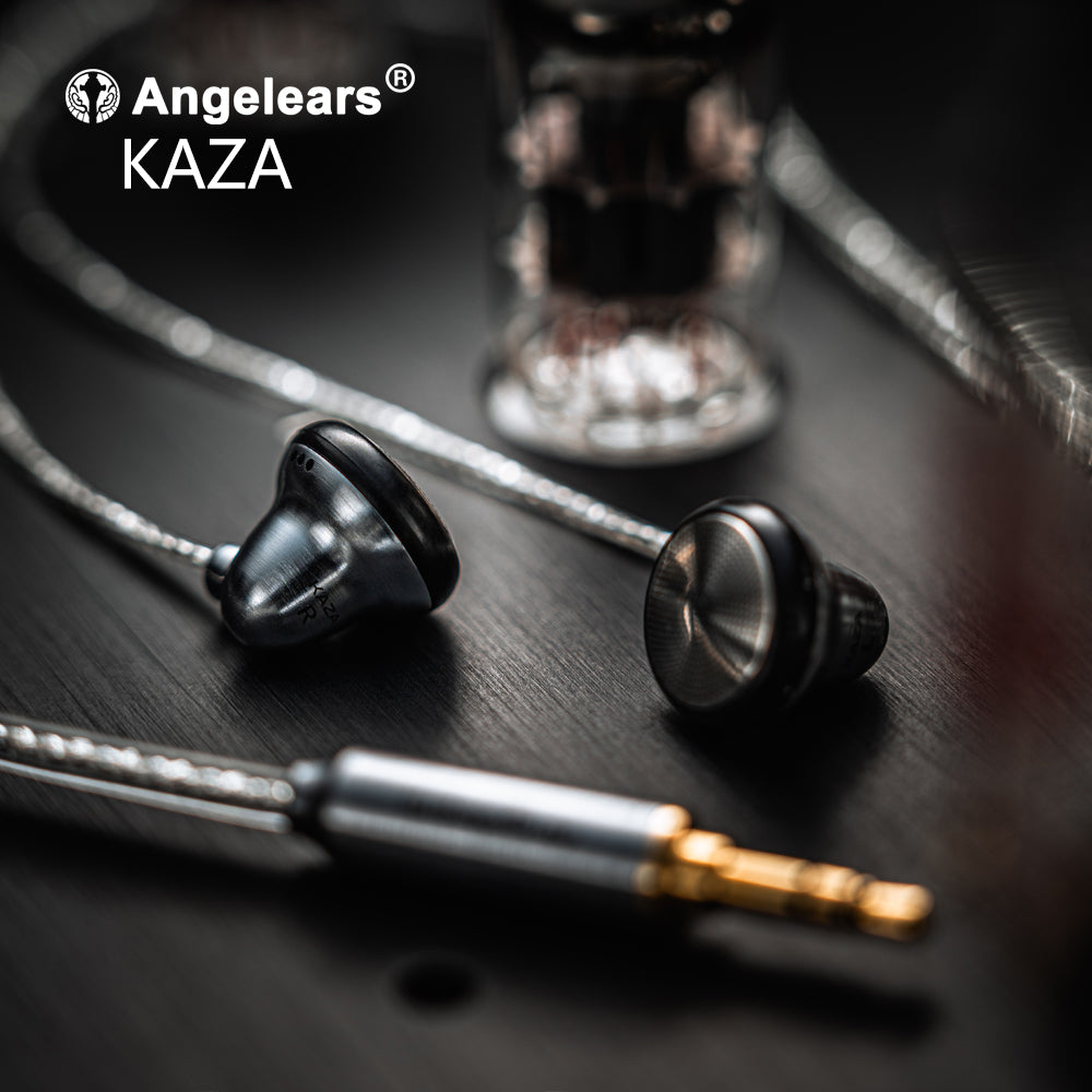 Angelear KAZA 15mm Dynamic Driver Flat In-ear Earphones