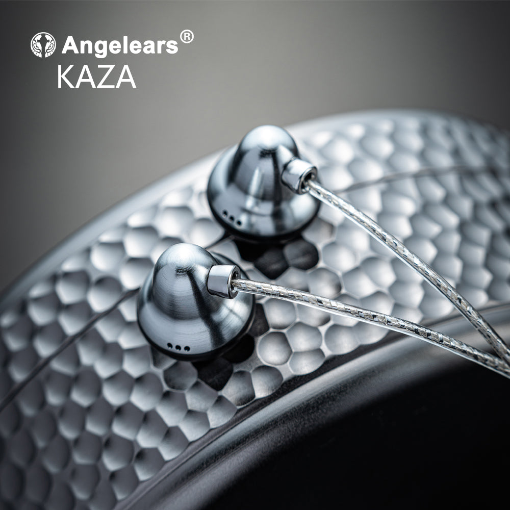 Angelear KAZA 15mm Dynamic Driver Flat In-ear Earphones