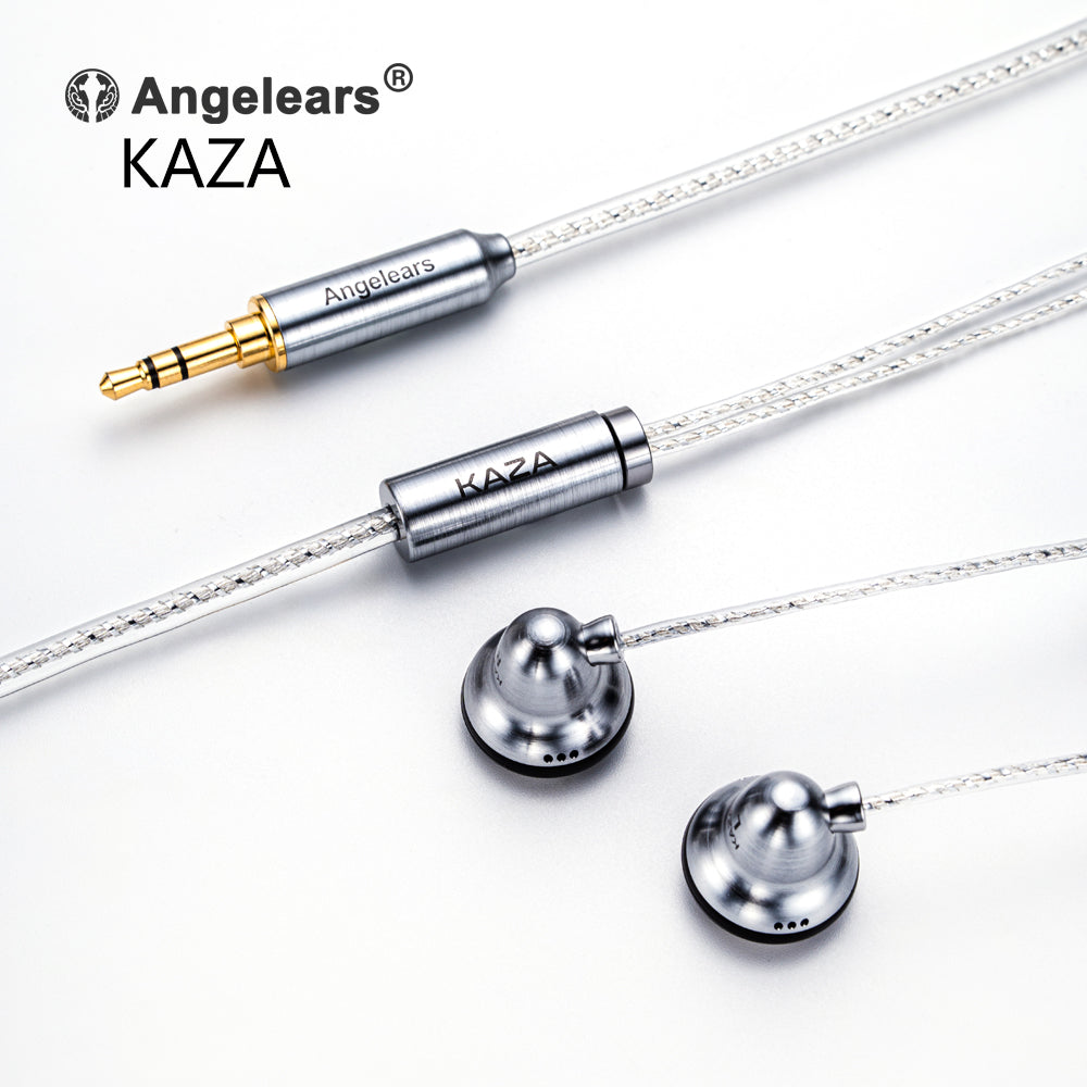 Angelear KAZA 15mm Dynamic Driver Flat In-ear Earphones