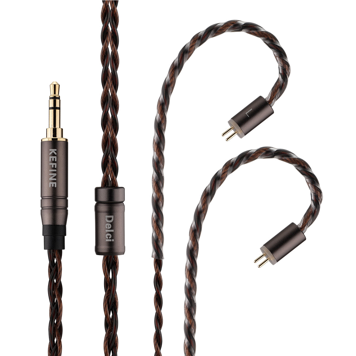 Kefine Delci DLC+PU Diaphragm Dynamic Driver HiFi Wired IEM
