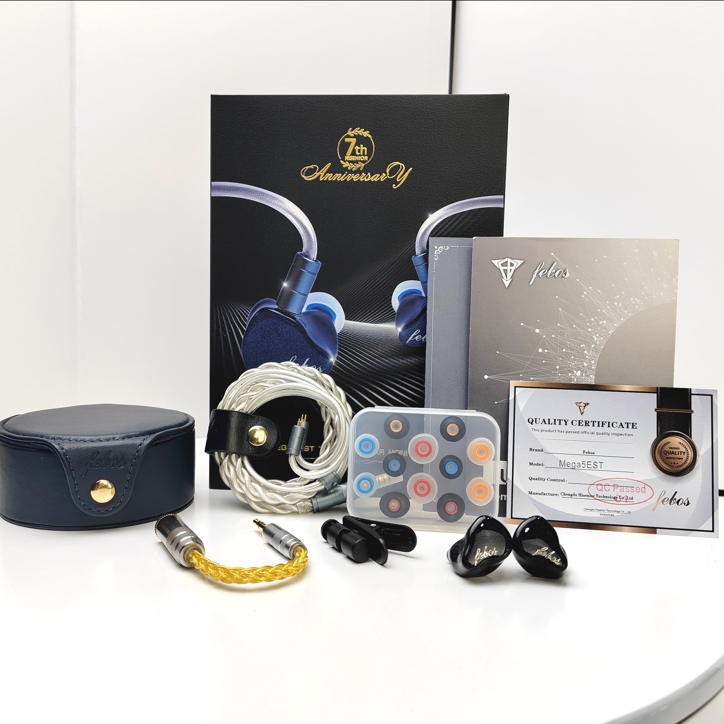 Mega5-EST 5-Drivers Hybrid IEM