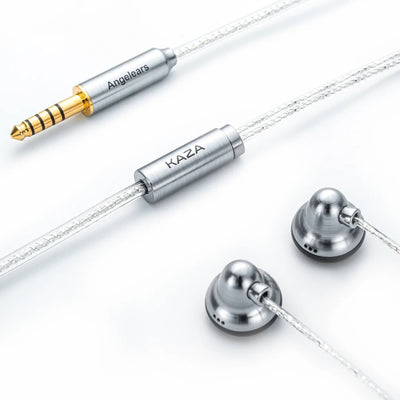 Angelear KAZA 15mm Dynamic Driver Flat In-Ear Earphones