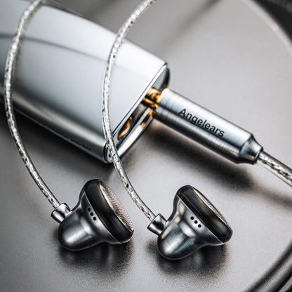 Angelear KAZA 15mm Dynamic Driver Flat In-Ear Earphones