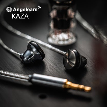 Angelear KAZA 15mm Dynamic Driver Flat In-Ear Earphones