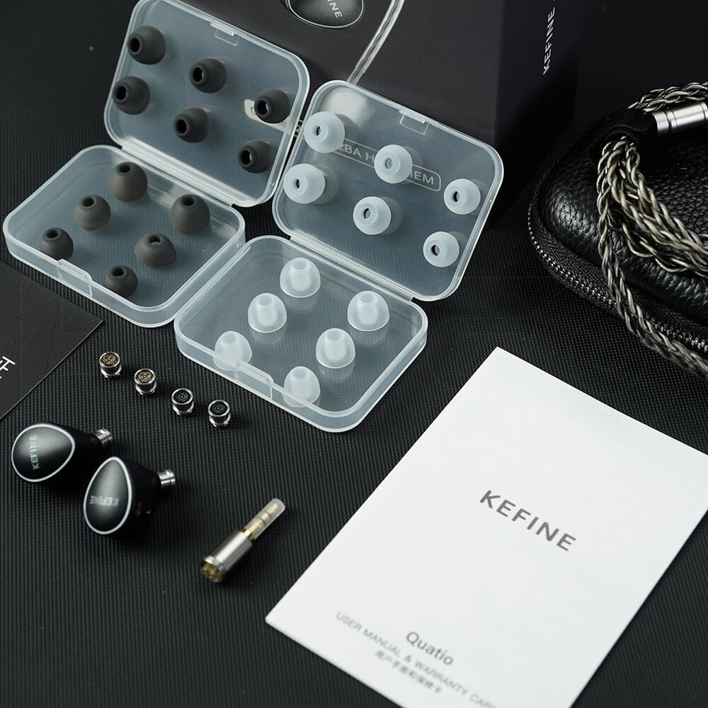 Kefine Quatio 2DD+2BA Hybrid IEMs