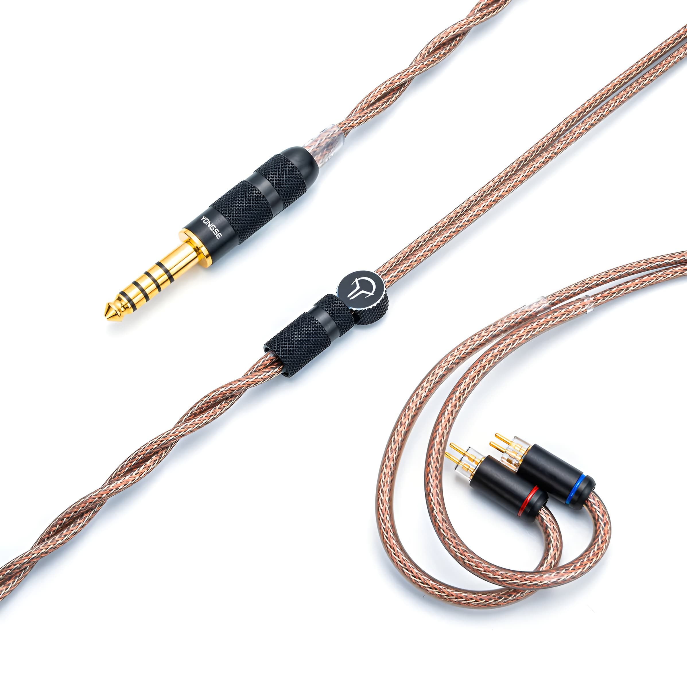 RedBunny HiFi IEM Upgrade Cable | Single Crystal Copper + Silver-Plated + Graphene