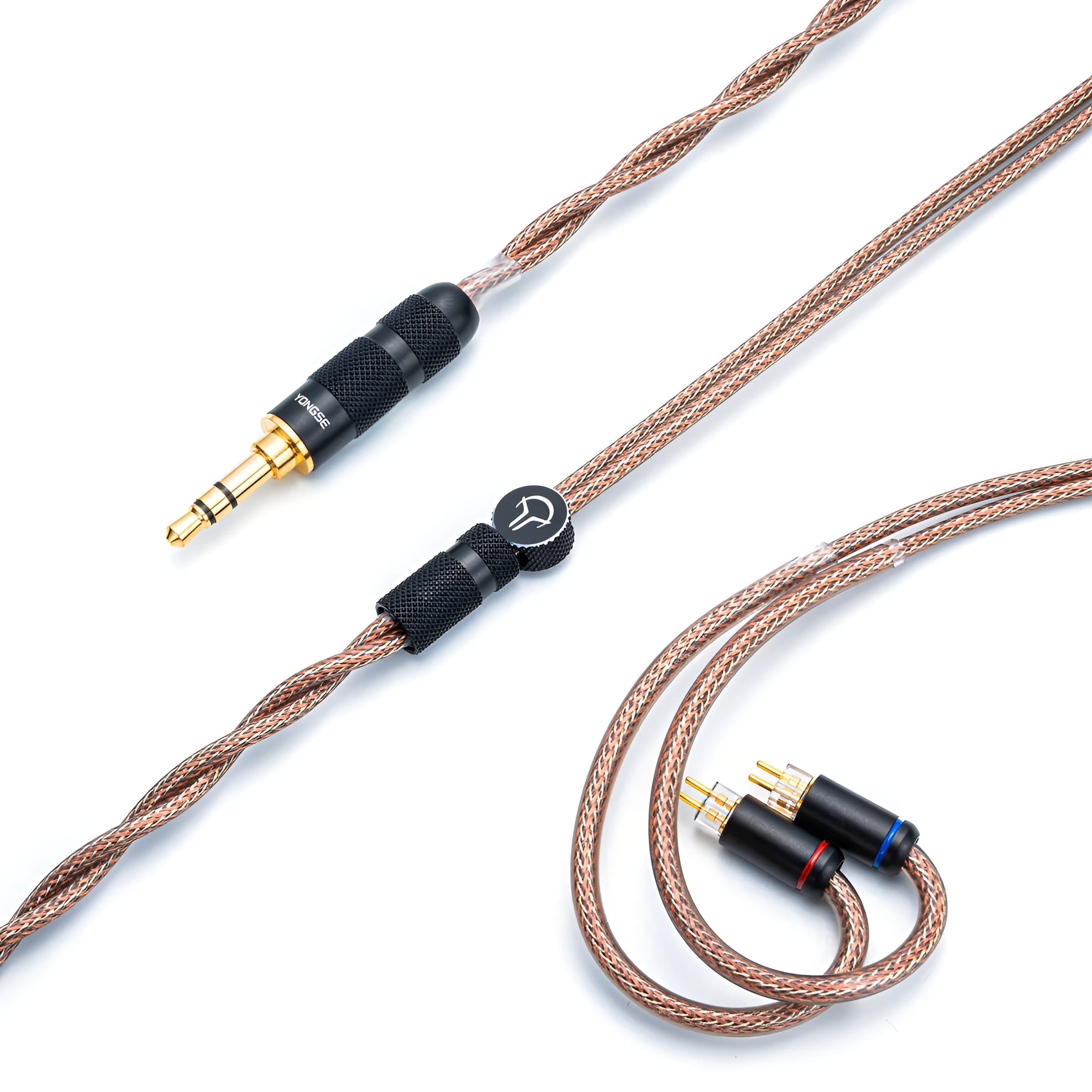 RedBunny HiFi IEM Upgrade Cable | Single Crystal Copper + Silver-Plated + Graphene
