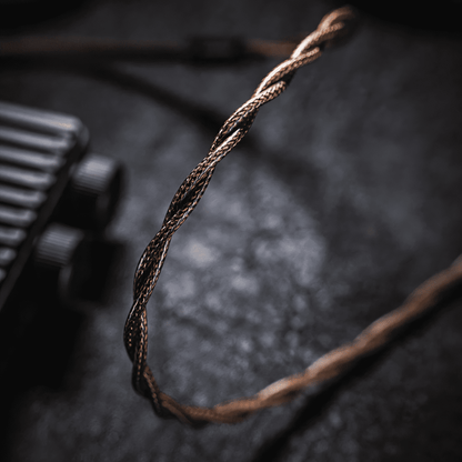 RedBunny HiFi IEM Upgrade Cable | Single Crystal Copper + Silver-Plated + Graphene