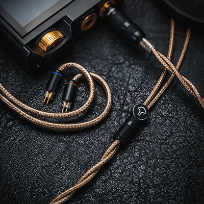 RedBunny HiFi IEM Upgrade Cable | Single Crystal Copper + Silver-Plated + Graphene