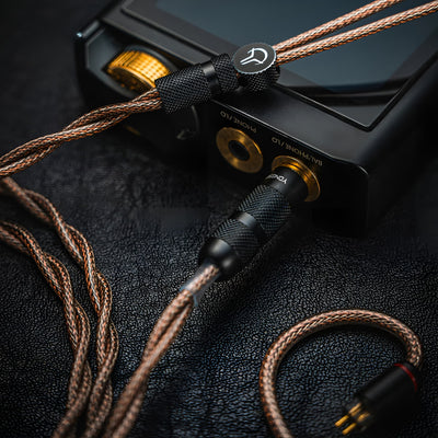 RedBunny HiFi IEM Upgrade Cable | Single Crystal Copper + Silver-Plated + Graphene