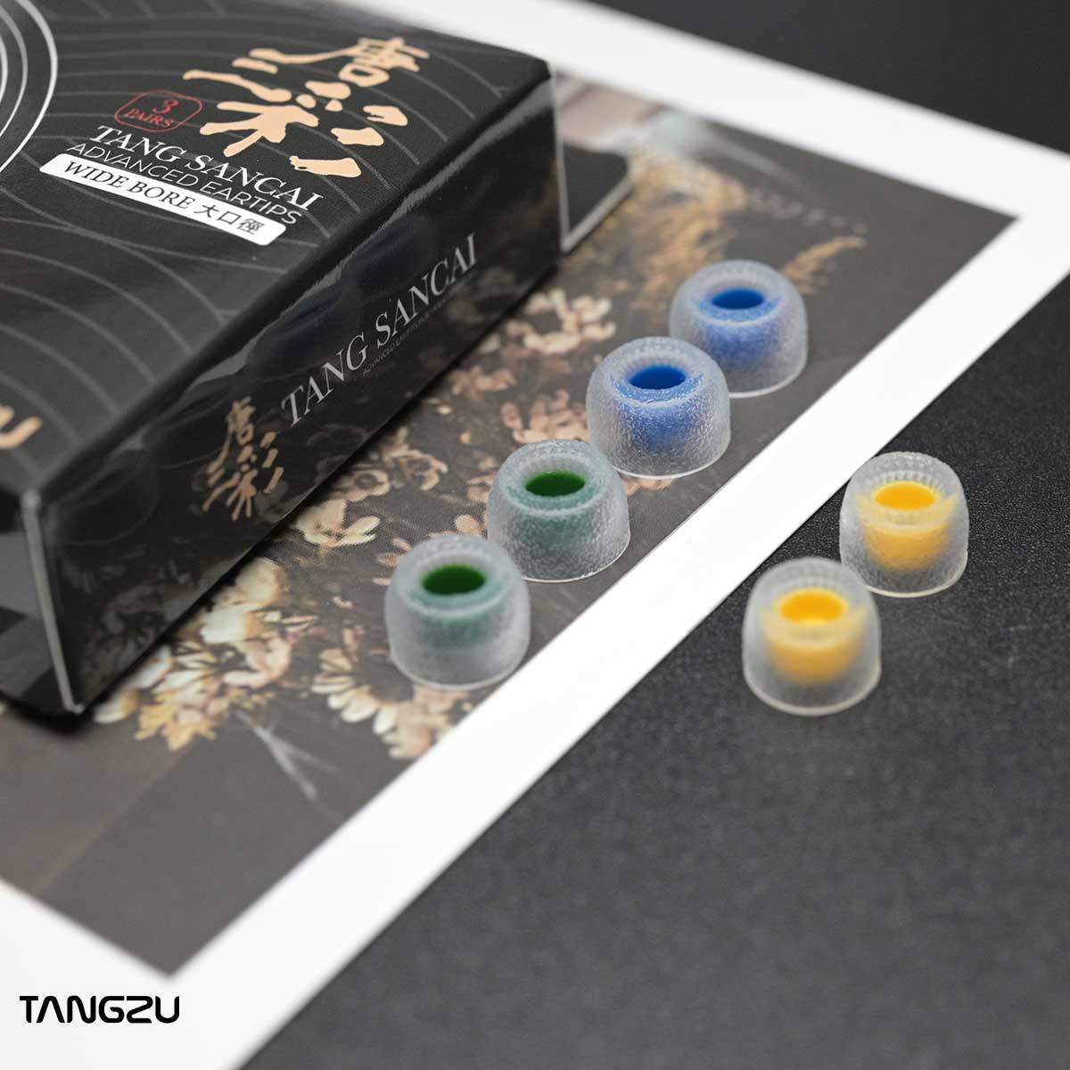 Tangzu Tang Sancai Wide Bore Version Silicone Ear Tips