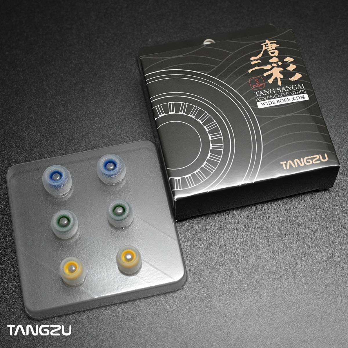 Tangzu Tang Sancai Wide Bore Version Silicone Ear Tips