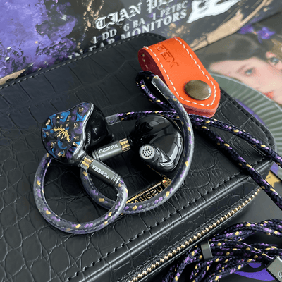 Tangzu Tianpeng Tribrid IEM – 14.2mm Dynamic + 3BA + Ceramic Bone Conduction for Precision & Power