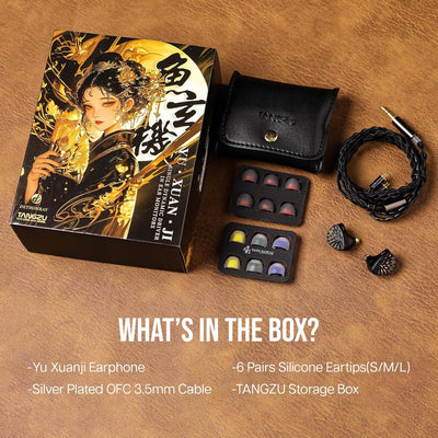 Tangzu Yuxuanji TPLX – 10mm topology diaphragm driver IEM