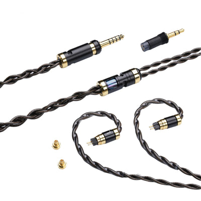 Yongse Britney Pure Silver Upgrade Cable_Black